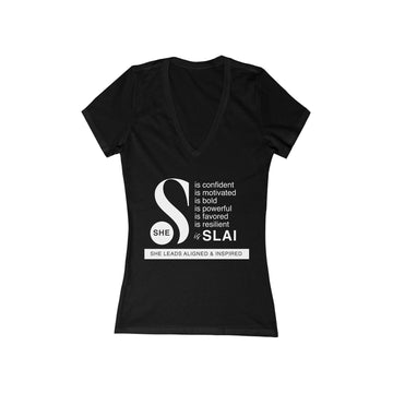 T-Shirt V-Neck - SLAI Signature