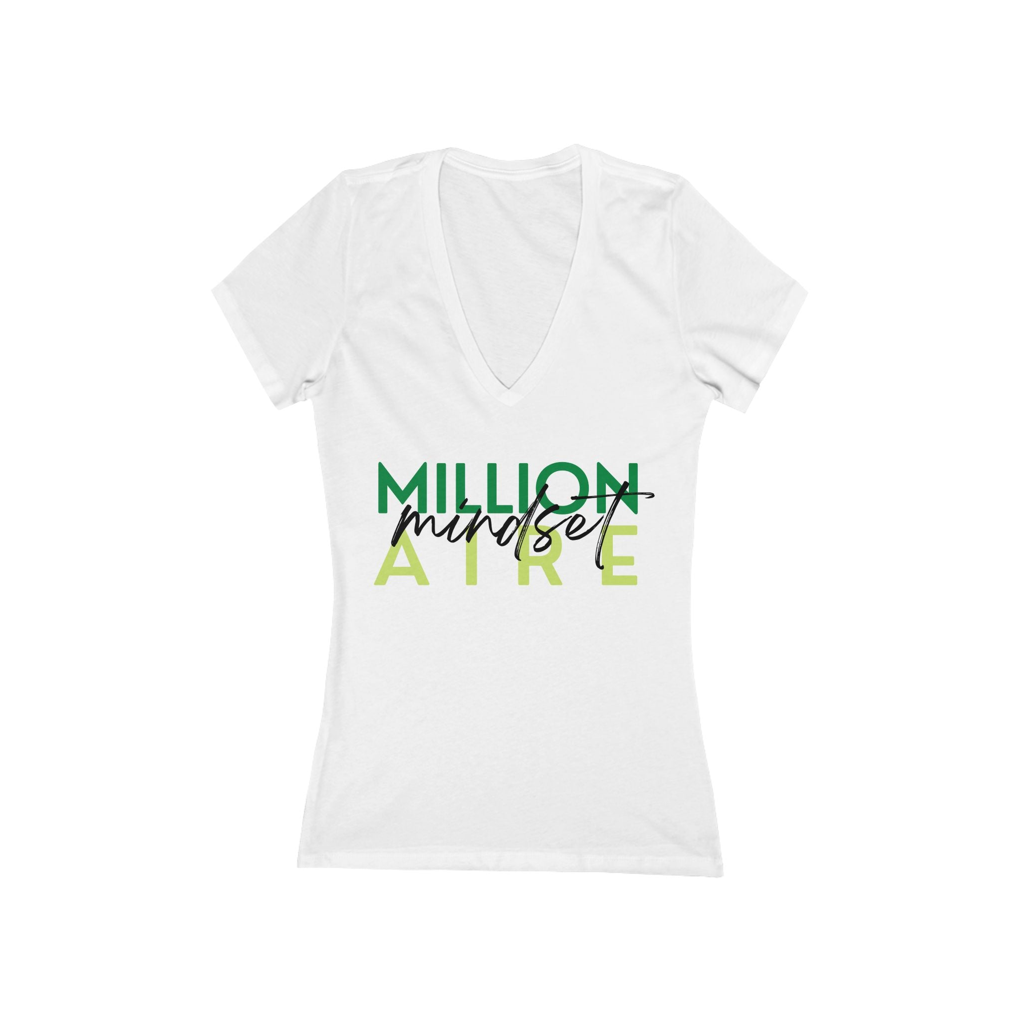 T-Shirt V-Neck - Millionaire Mindset
