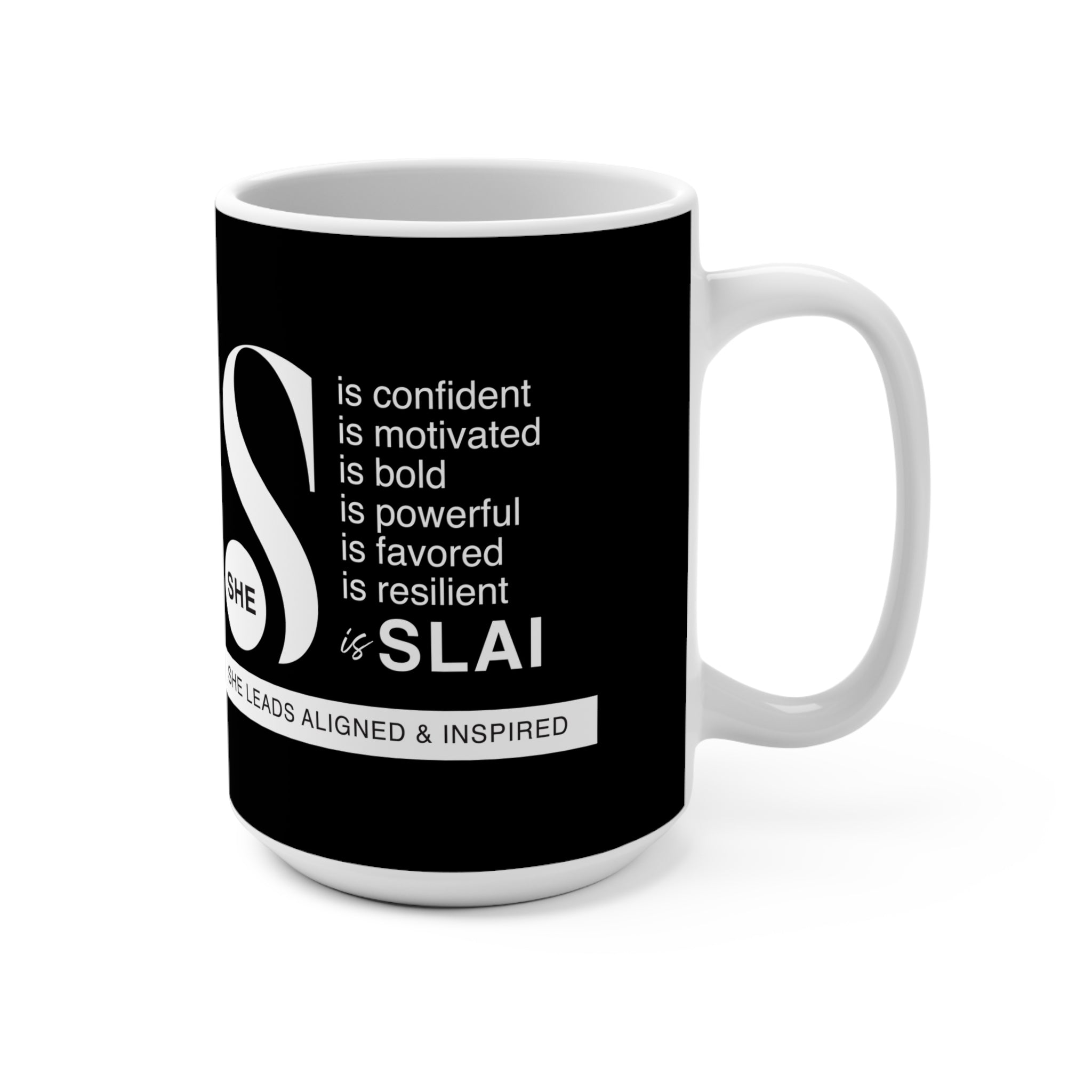 SLAI Signature - White Mug