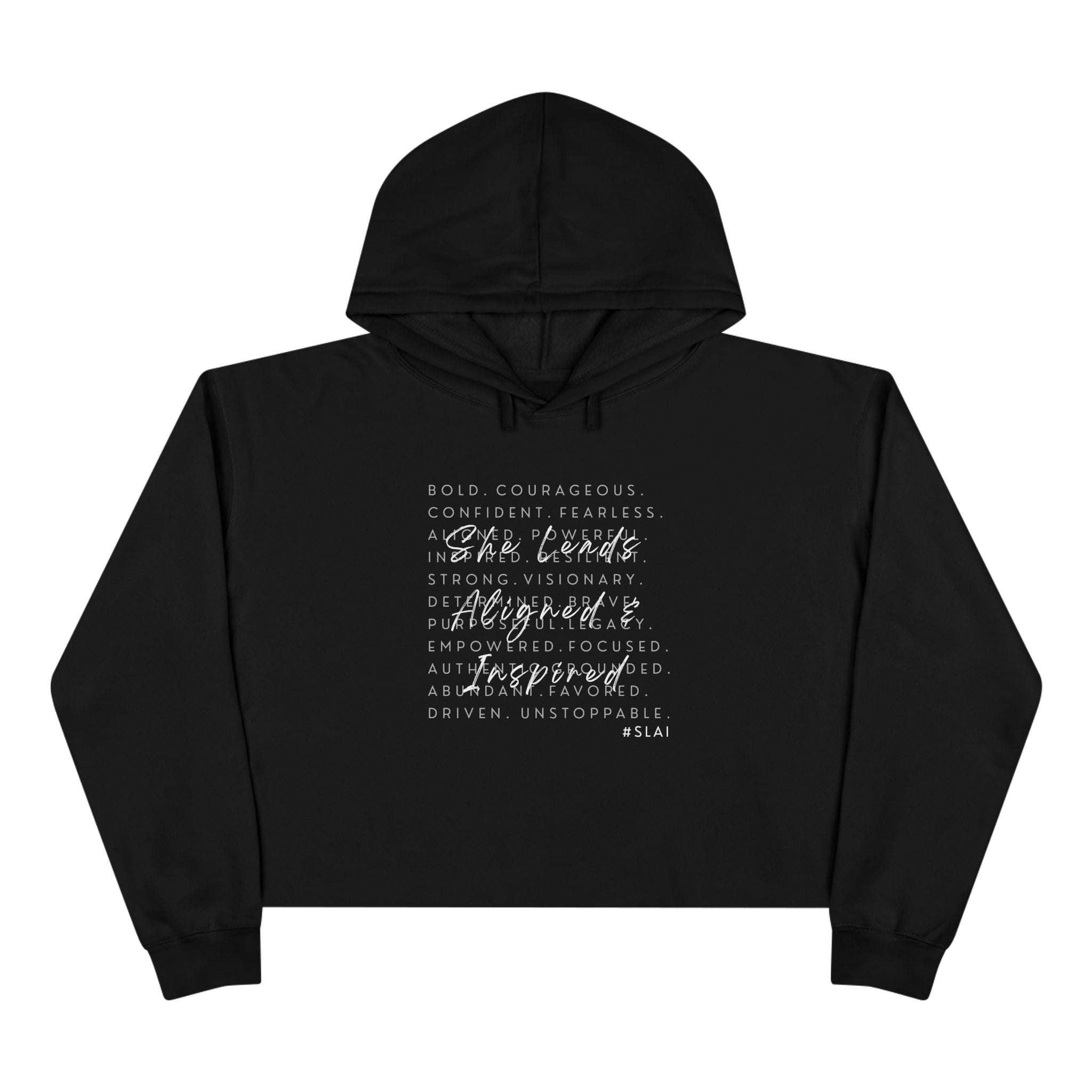 Cropped Hoodie - SLAI Motivational
