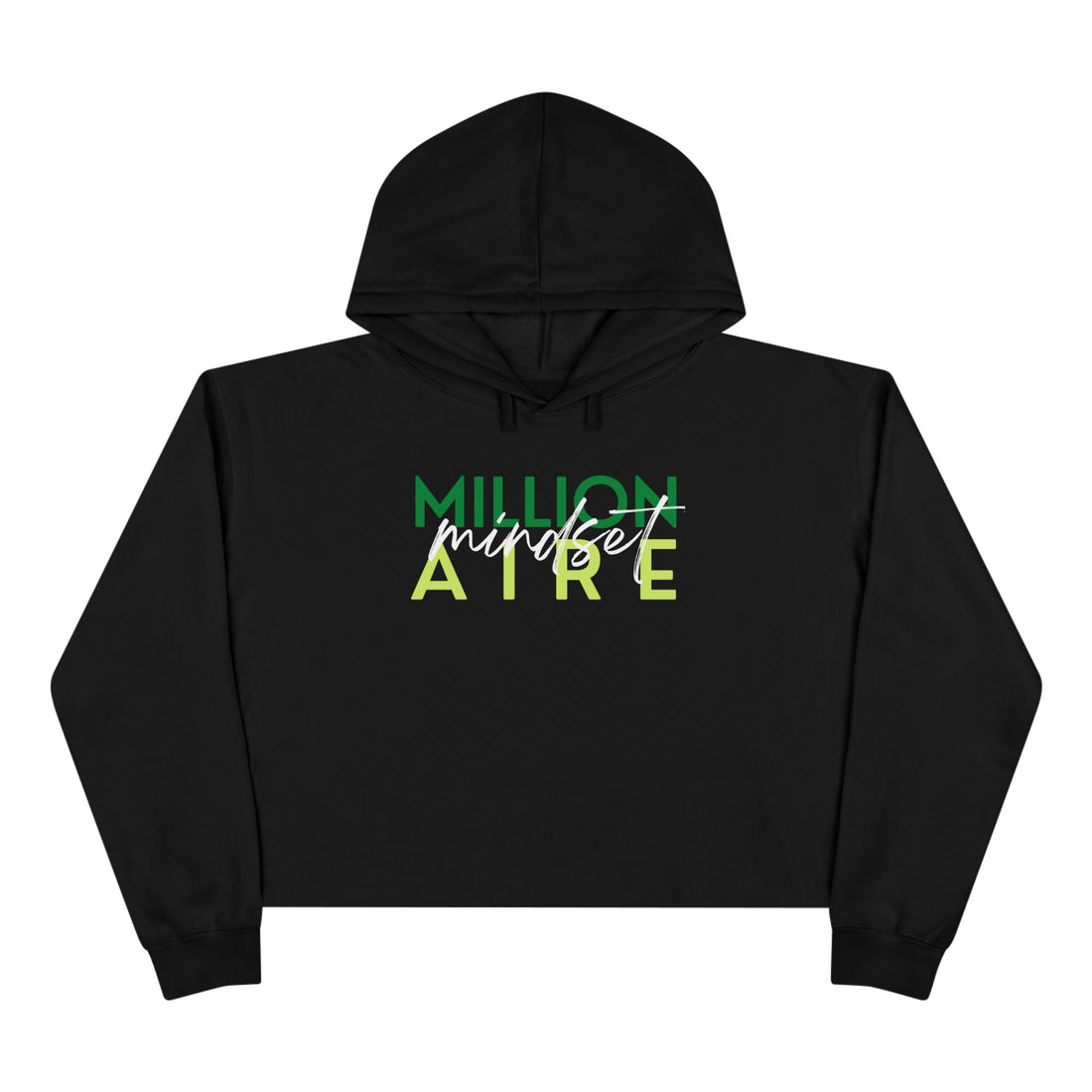 Cropped Hoodie - Millionaire Mindset