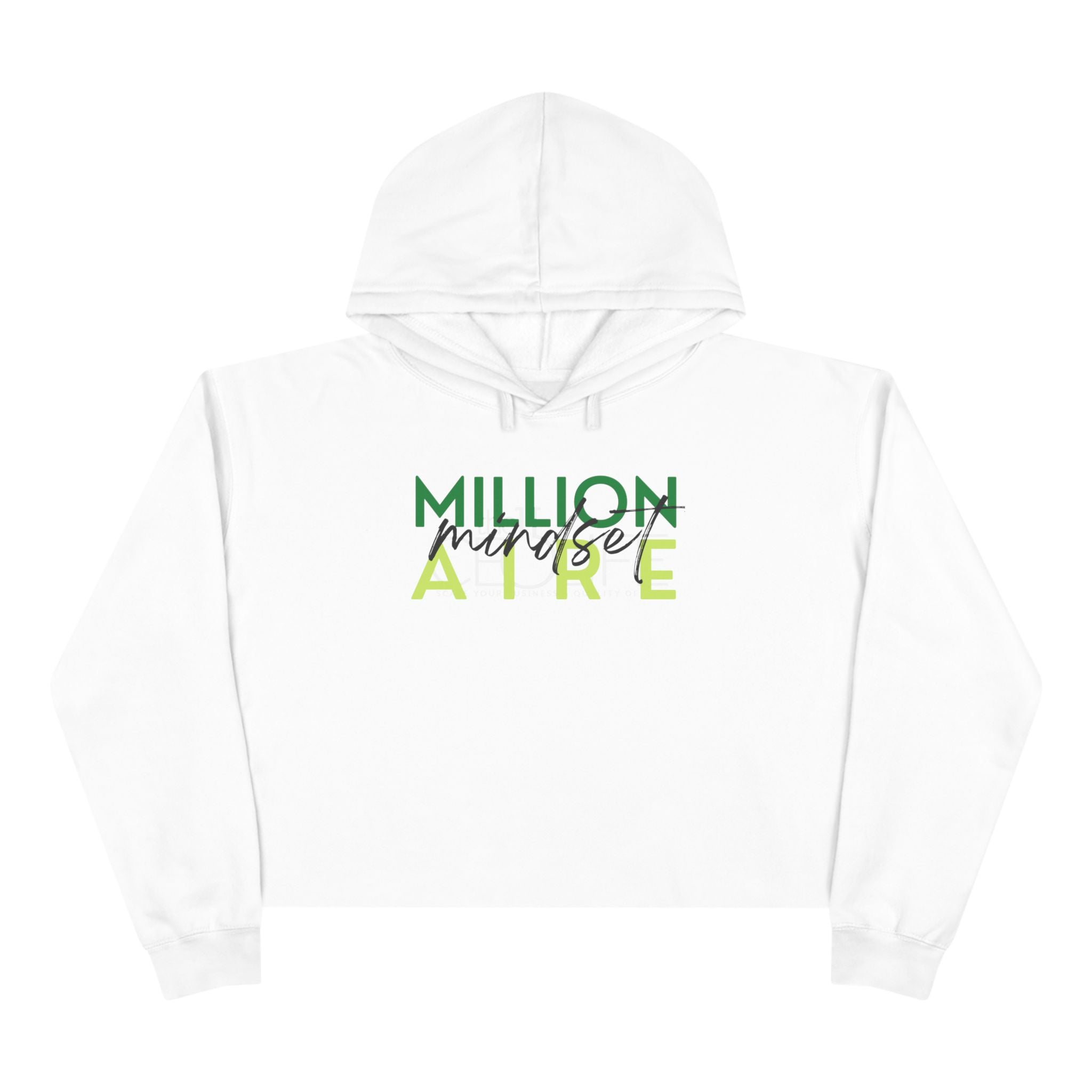 Cropped Hoodie - Millionaire Mindset