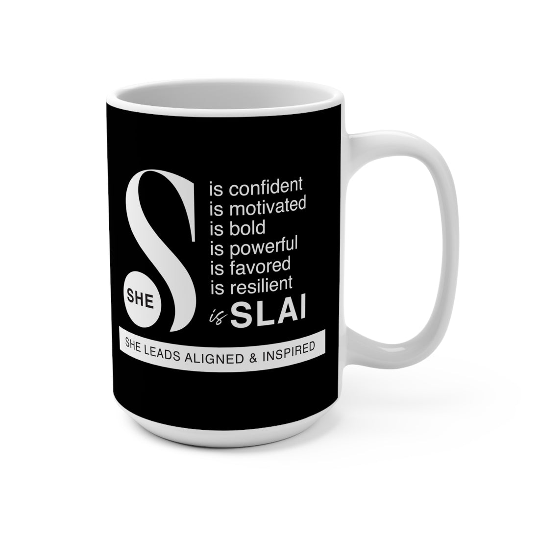 SLAI Signature - White Mug