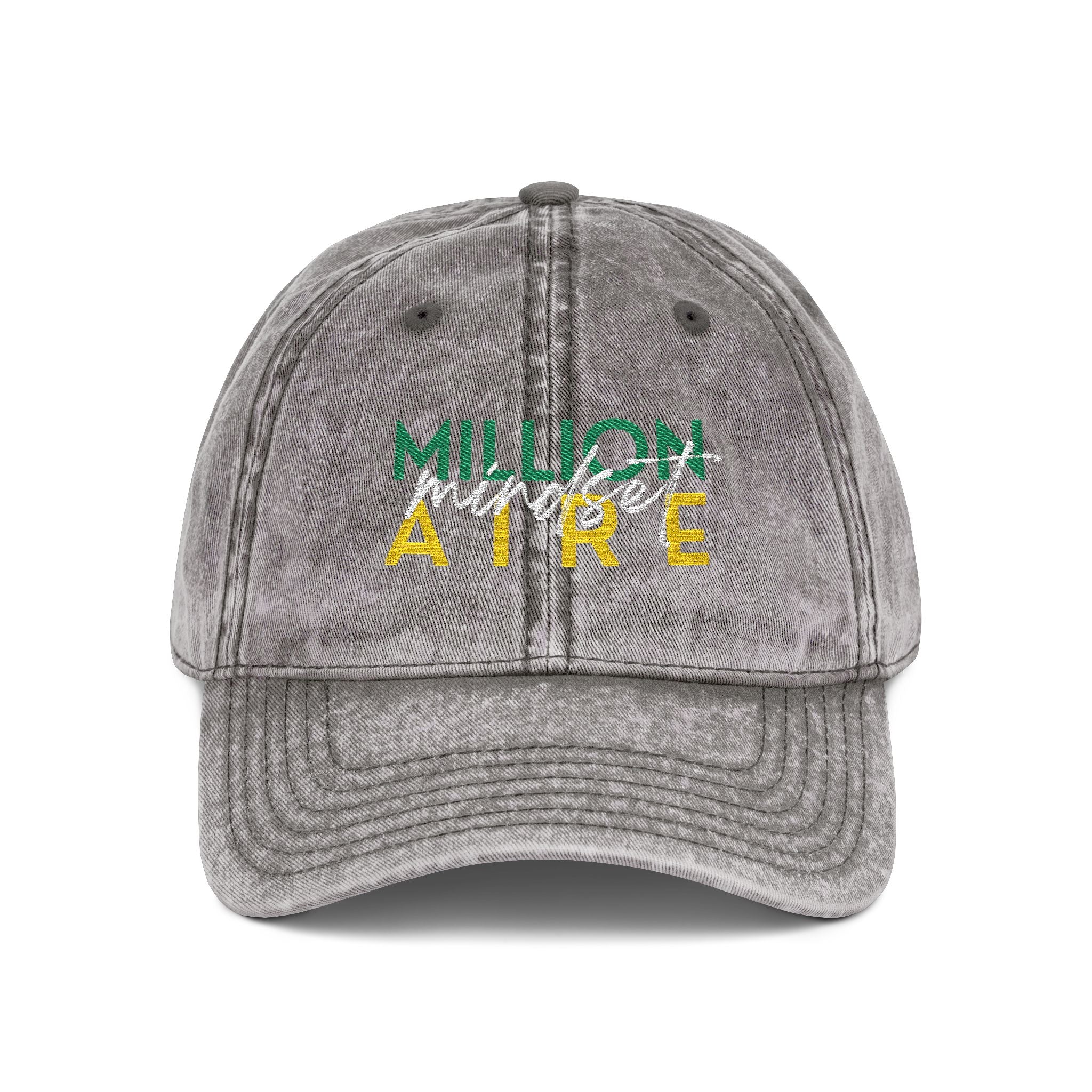 Distressed Cap - Millionaire Mindset