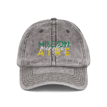 Distressed Cap - Millionaire Mindset