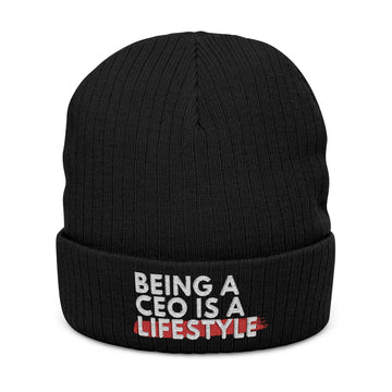 Pom Beanie - Being a CEO is a Lifestyle