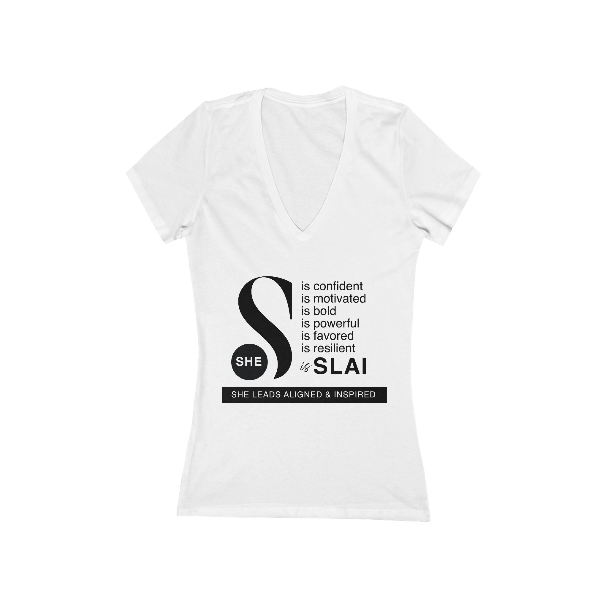 T-Shirt V-Neck - SLAI Signature