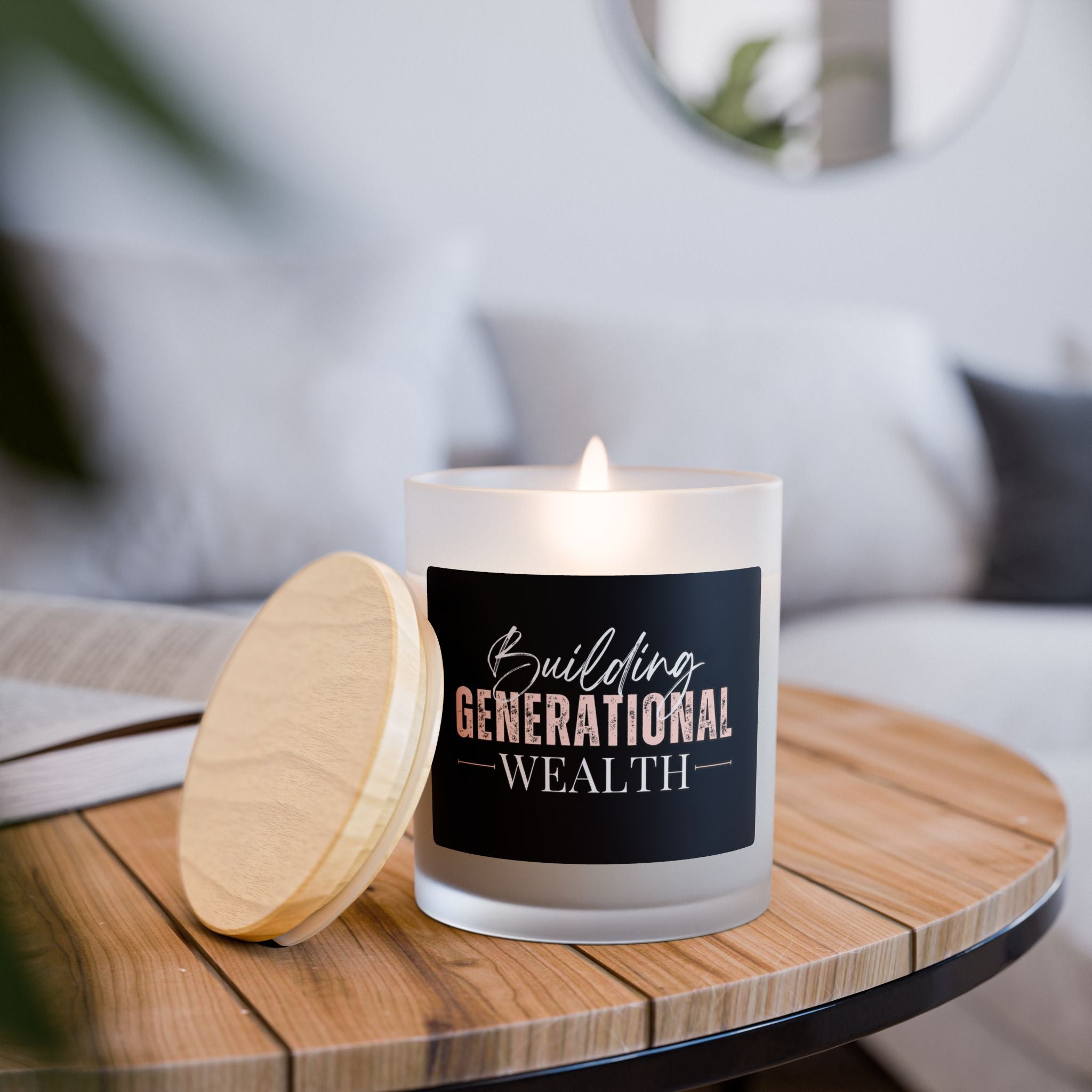 Building Generational Wealth Candle